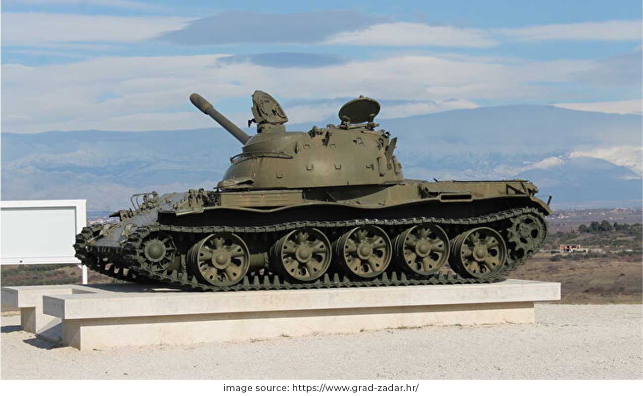 Military Tank T-55