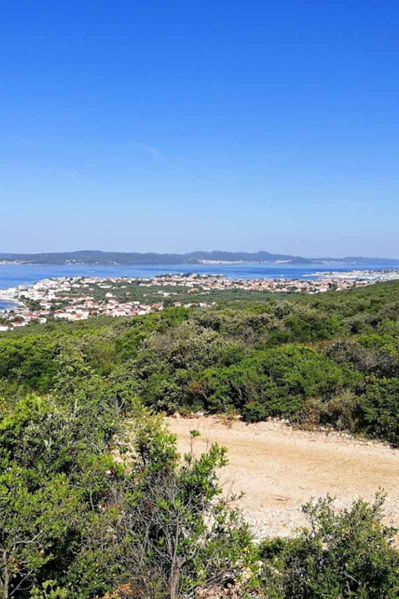 Scenic View from above the Sukošan